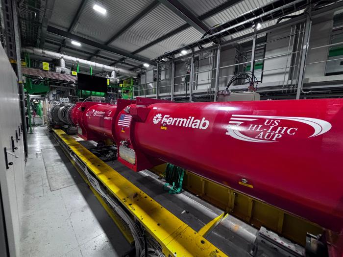 Half of the US-AUP magnet production at CERN