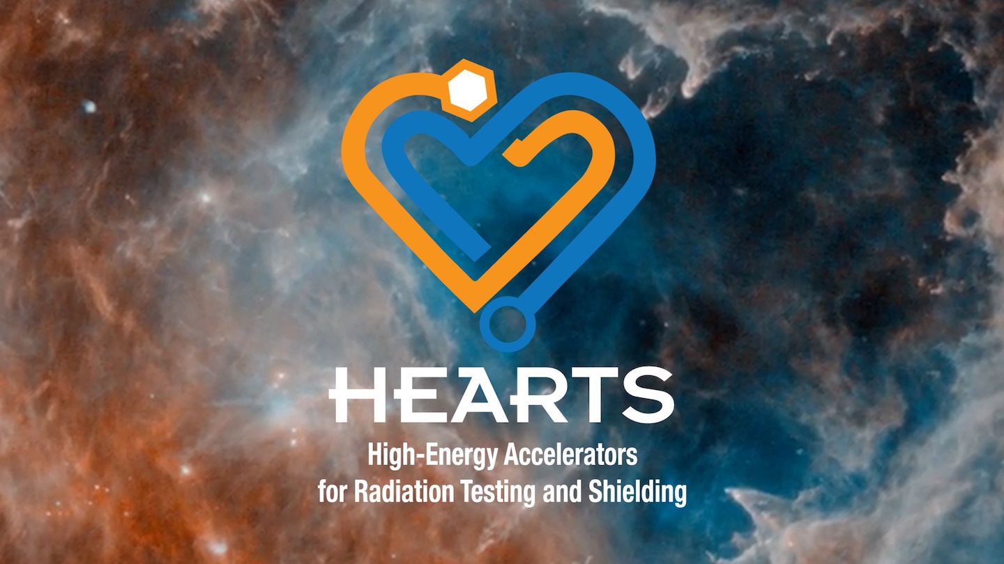 Love is in the air at CERN’s HEARTS facility