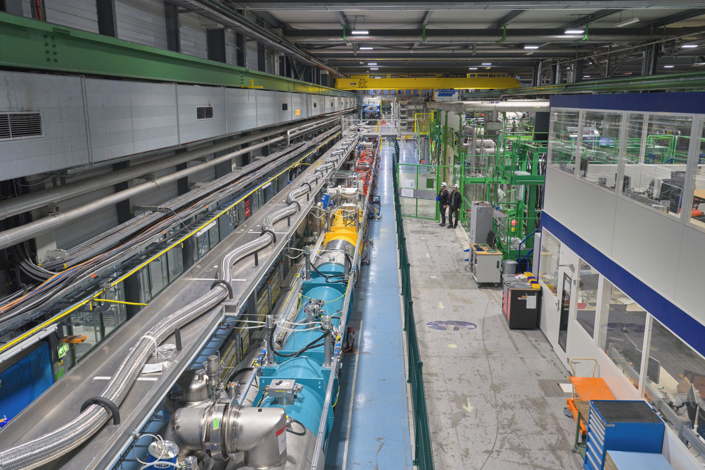 Start of cryogenic cooldown of the IT String | home.cern